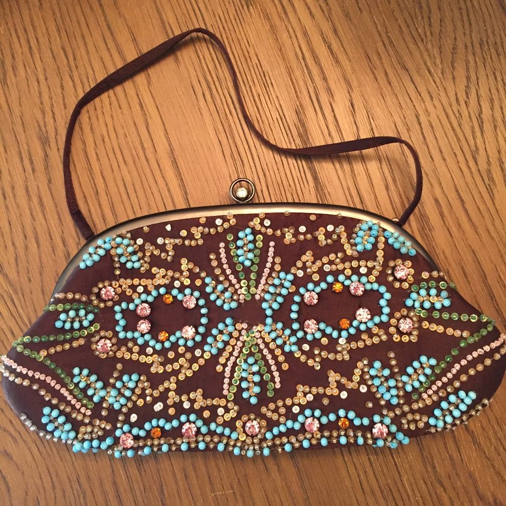 Vintage Beaded Bag